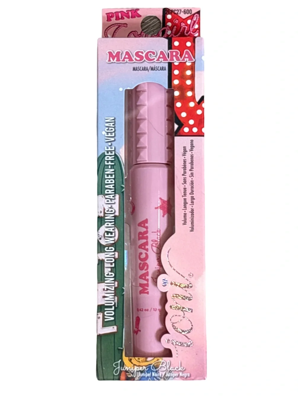 Ioni Magic Inks Liquid Eyeliner & Volumizing Mascara Set Black Vegan NEW